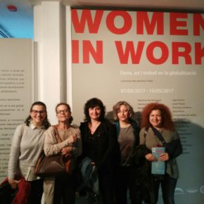 Fotografías de la inauguración Women in Work en la Universitat Politècnica de València